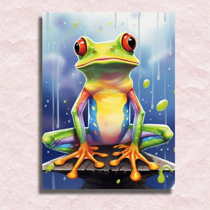 Crazy Frog Canvas - Paint by numbers