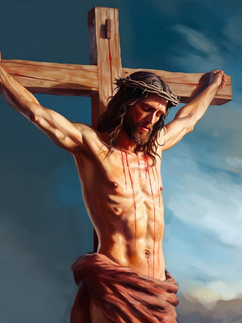 Crucifixion of Jesus - Painting by numbers shop