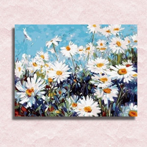 Daisies Canvas - Painting by numbers shop