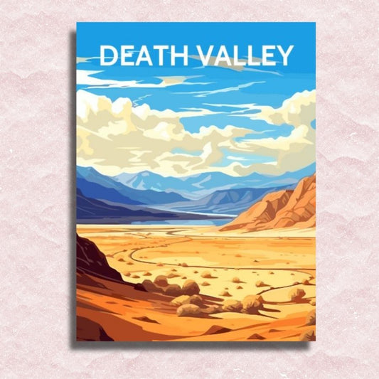 Death Valley Poster Canvas - Painting by numbers shop