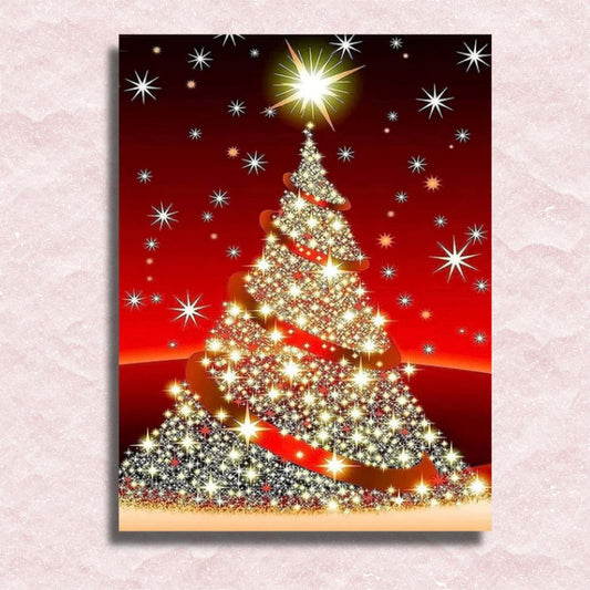 Diamond Christmas Tree Canvas - Painting by numbers shop