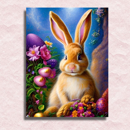 Easter Bunny Fantasy Canvas - Painting by numbers shop