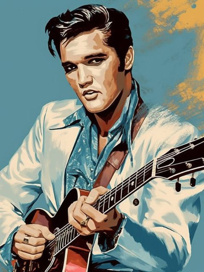 Elvis Presley - Schilderen op nummer winkel