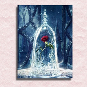 Enchanted Rose - Canvas - Schilderij op nummer winkel