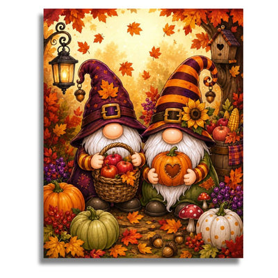 Fall Pygmys Canvas - Paint by numbers