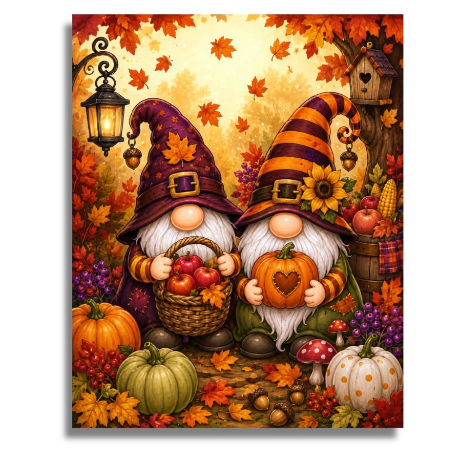 Fall Pygmys Canvas - Paint by numbers