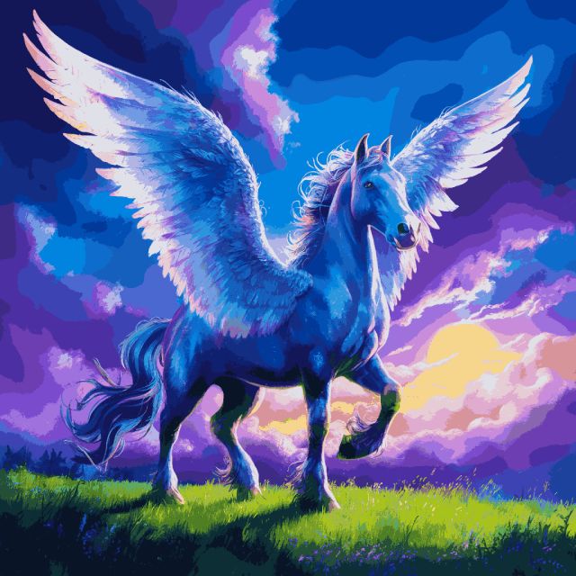 Fantasy Horse - Painting by numbers shop