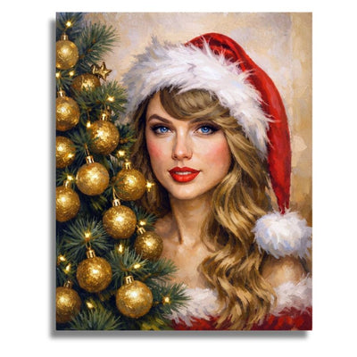 Festive Taylor - Paint by numbers
