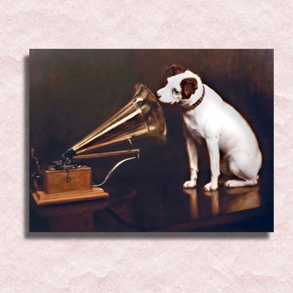 Francis Barraud - His Masters Voice Canvas - Paint by numbers