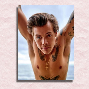 Harry Styles Canvas - Painting by numbers shop