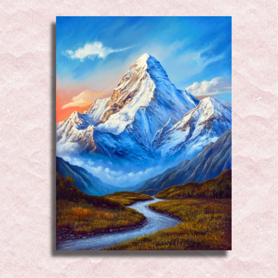 Himalaya Peak Canvas - Schilderij op nummerwinkel