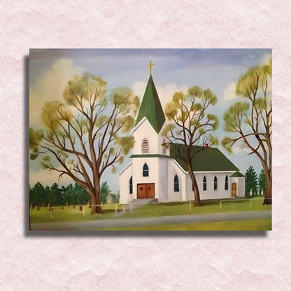 Leinwand der Kirche der Heiligen Dreifaltigkeit – Malen-nach-Zahlen-Shop