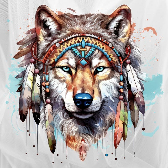Indian Spirit of the Wild - Painting by numbers shop