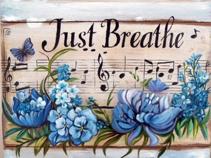 Just Breathe - Paint by numbers