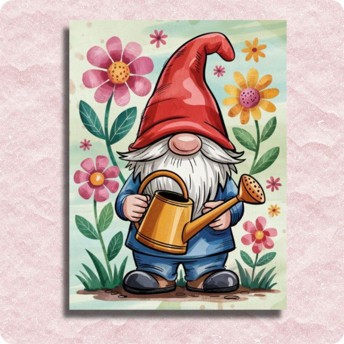 Kind Gnome Canvas - Paint by numbers