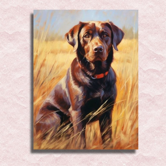 Labrador Canvas - Paint by numbers