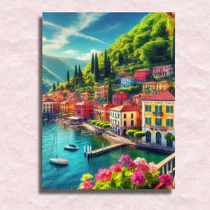 Lake Como Canvas - Paint by numbers