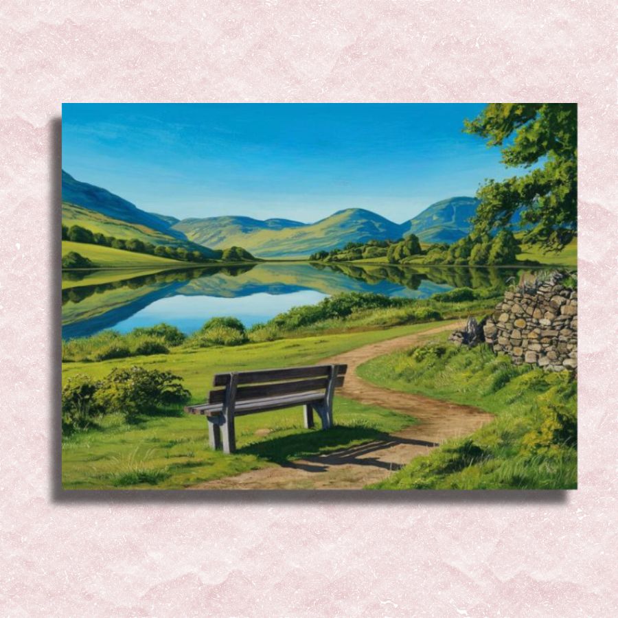 Lake District Canvas - Paint by numbers