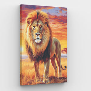 Lion King Canvas - Schilderen op nummer winkel
