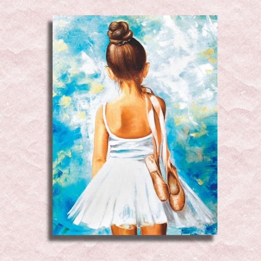 Little Ballerina - Canvas - Painting by numbers shop