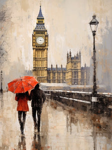Love in London Paint vy-nummers