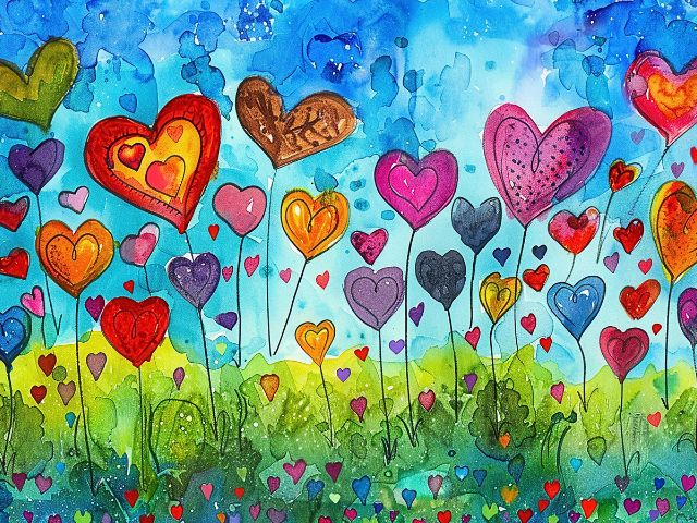 Love Grows Here - Paint by numbers