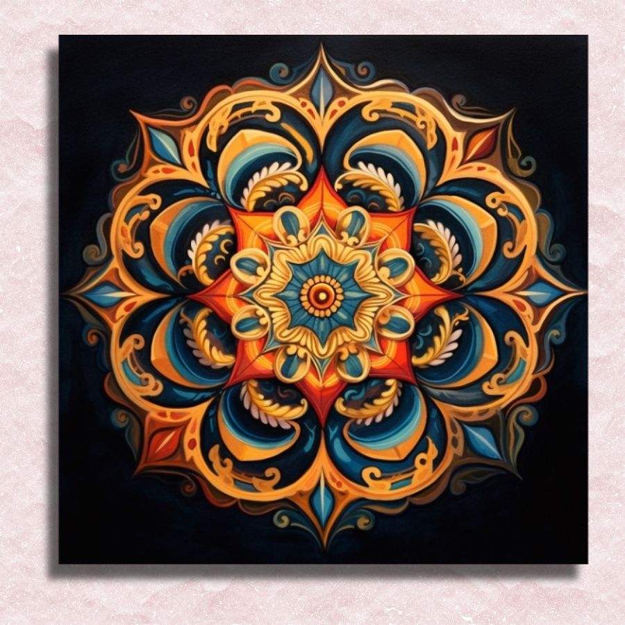 Mandala VI Canvas - Paint by numbers