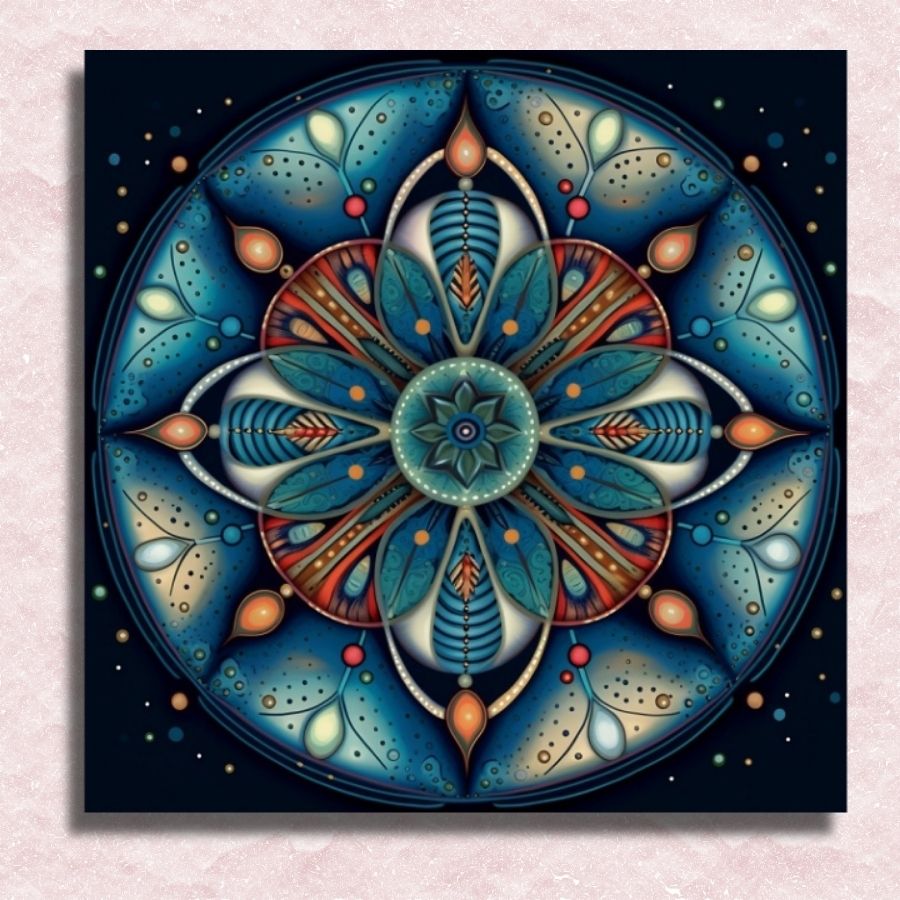 Mandala VII Canvas - Paint by numbers