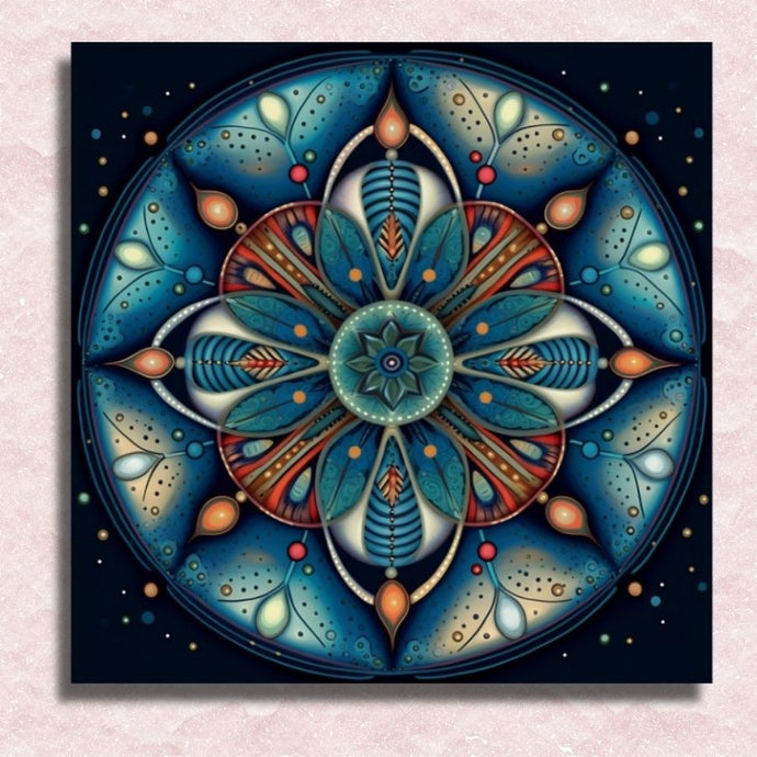 Mandala VII Canvas - Painting by numbers shop