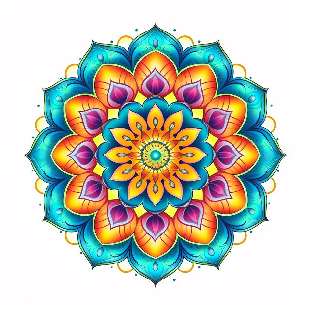 Mandala V - Painting by numbers shop