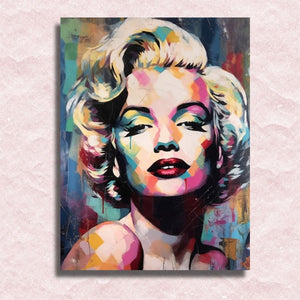 Marilyn Monroe Canvas - Schilderij op nummerwinkel