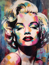 Laden Sie das Bild in den Galerie-Viewer, Marilyn Monroe Malen nach Zahlen