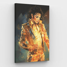Laden Sie das Bild in den Galerie-Viewer, Michael Jackson Paint by Numbers Canvas