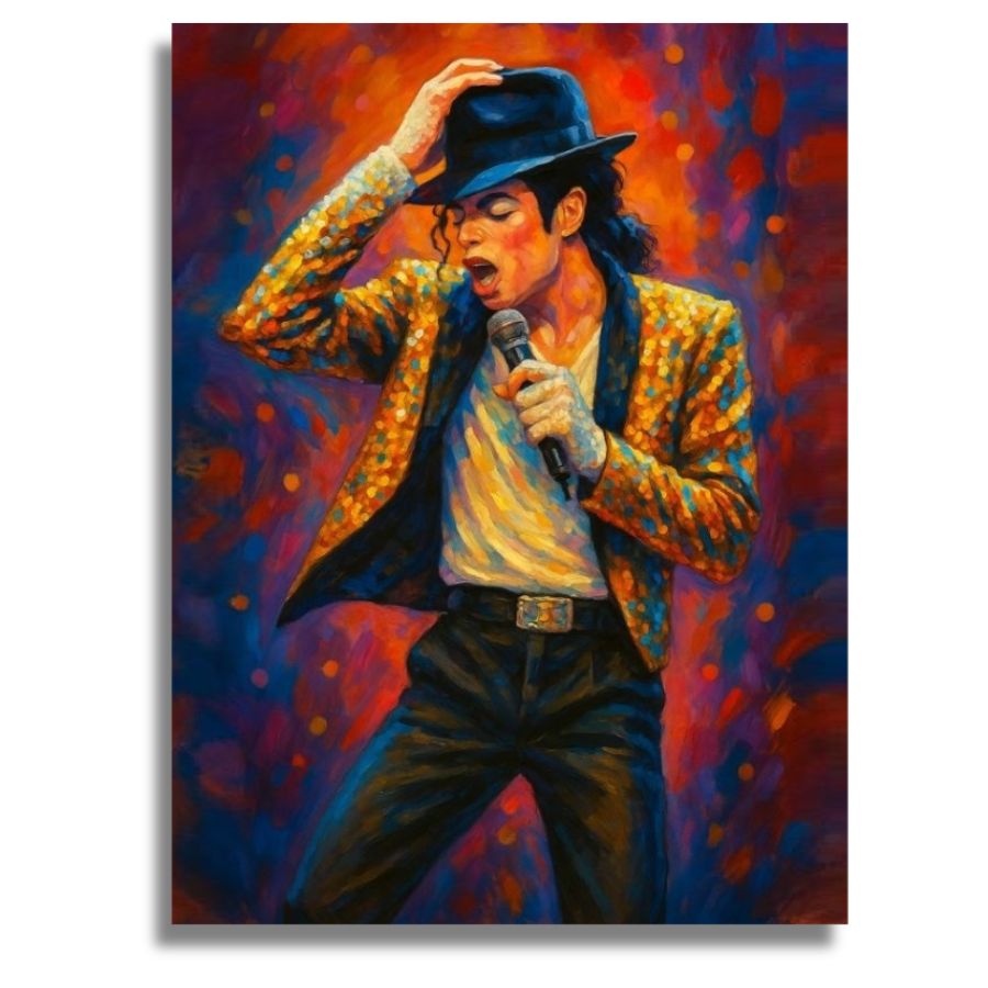 Michael Jackson - Paint by numbers