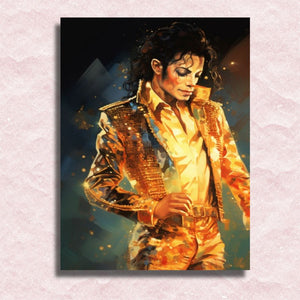 Michael Jackson Canvas - Paint by numbers