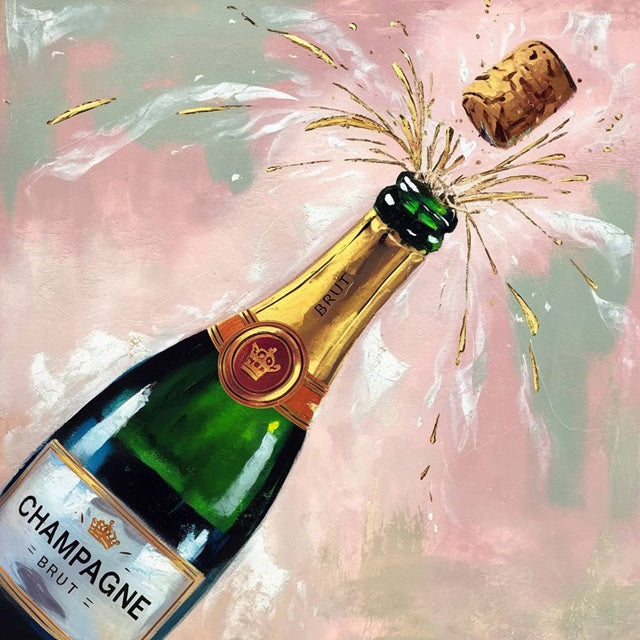 Mini Champagne Spark - Paint by numbers