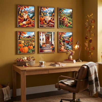 Mini Cozy Fall - Lifestyle Paint by numbers