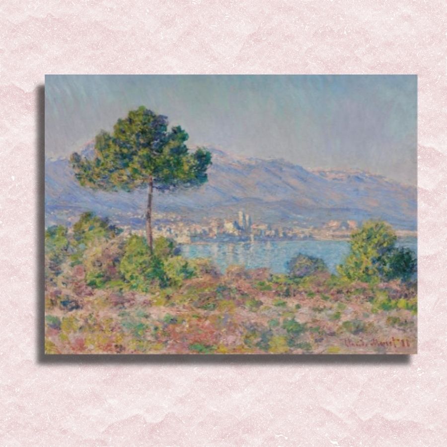 Claude Monet - Antibes vom Plateau aus gesehen Leinwand - Malen-nach-Zahlen-Shop