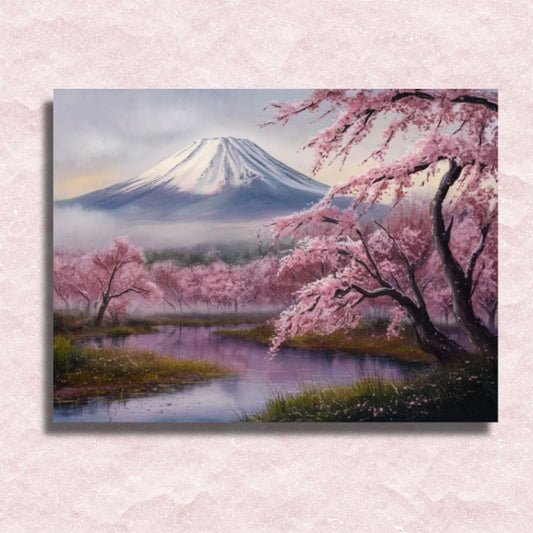 Mount Fuji Canvas - Winkel voor schilderen op nummer