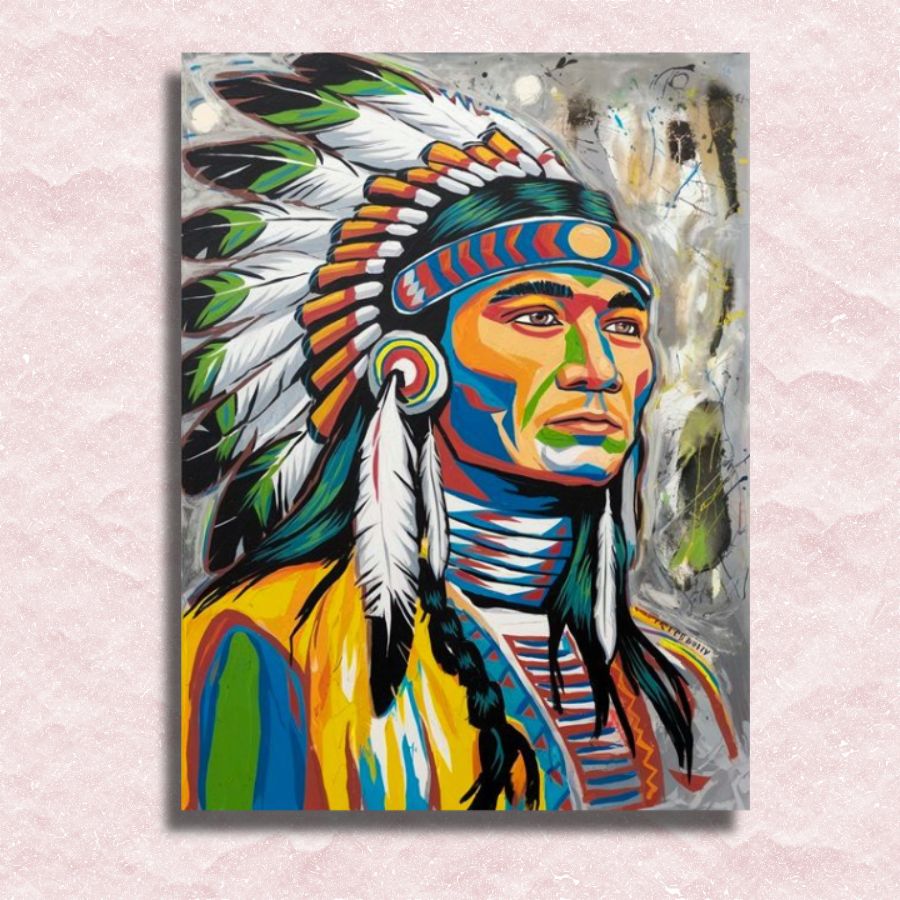 Native American Canvas - Paint by numbers