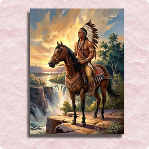 Native American Canvas - Paint by numbers