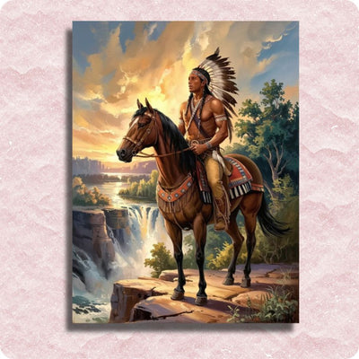 Native American Canvas - Paint by numbers