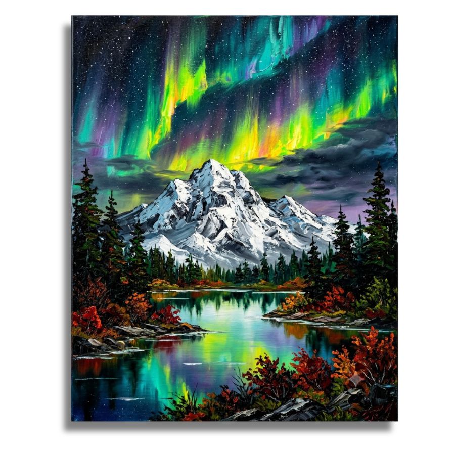 Northern Lights - Paint by Numbers Kit