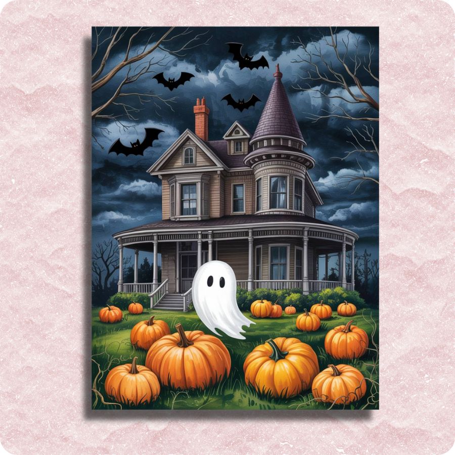Phantom Parade - Halloween Paint by Numbers Kit – Painting By Numbers Shop