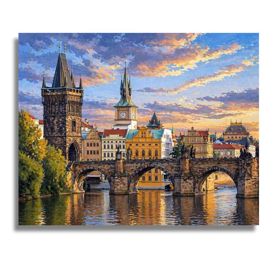 Prague - Paint by Numbers