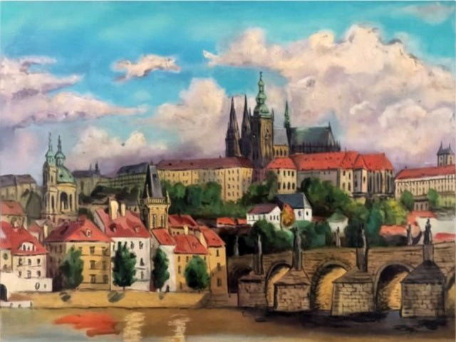 Prague - Paint by numbers