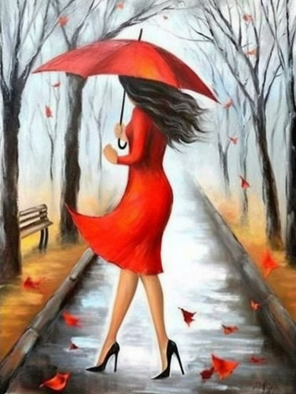 Raining Day - Painting by numbers shop