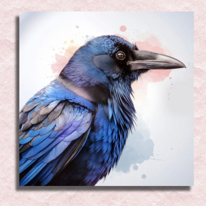 Raven Canvas - Paint by numbers