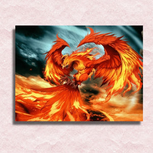 Rising Phoenix Canvas - Schilderij op nummerwinkel