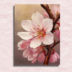 Sakura Cherry Blossom Canvas - Paint by numbers